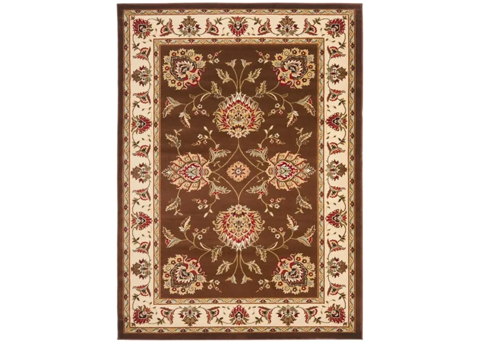 Mersey Area Rug in Brown / Ivory by Safavieh