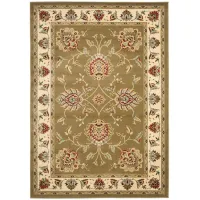 Mersey Area Rug in Green / Ivory by Safavieh