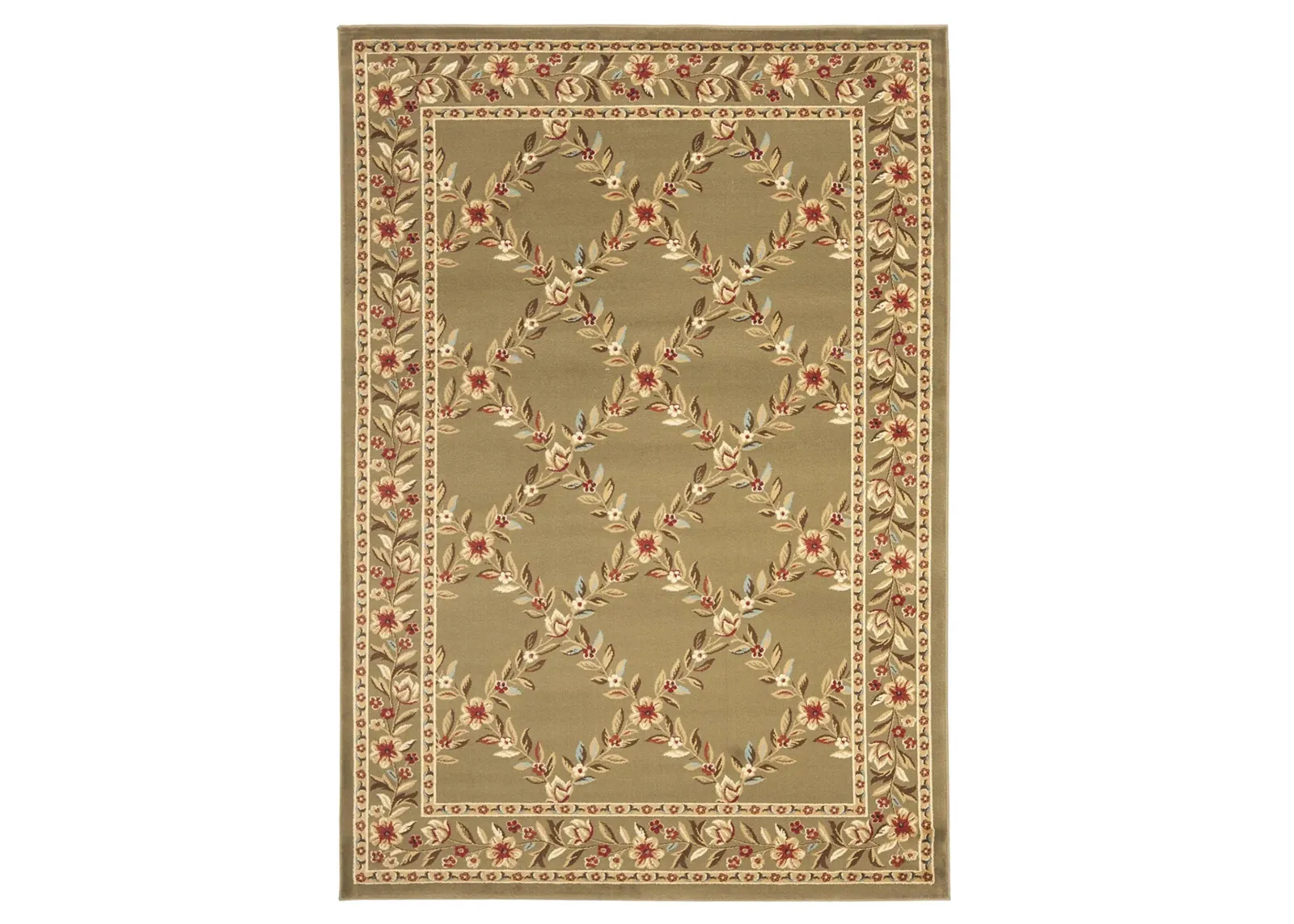 Queensferry Area Rug in Green by Safavieh