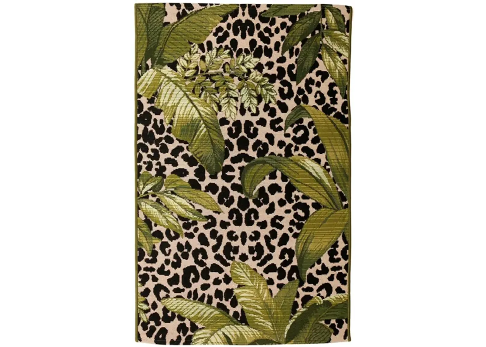 Liora Manne Marina Safari Indoor/Outdoor Area Rug in Green by Trans-Ocean Import Co Inc