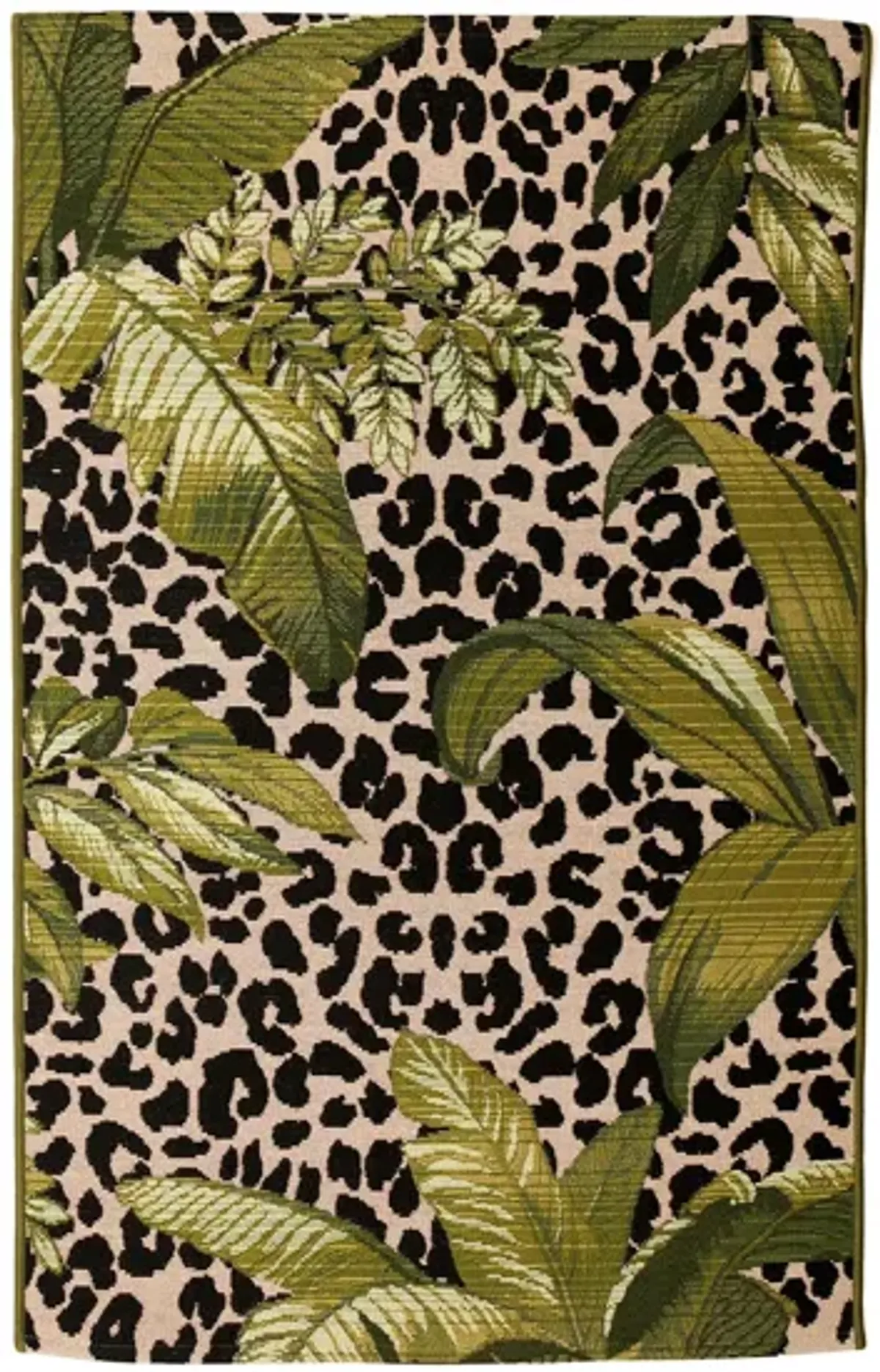 Liora Manne Marina Safari Indoor/Outdoor Area Rug in Green by Trans-Ocean Import Co Inc