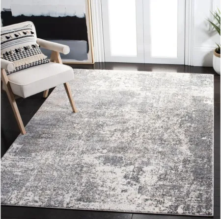 Bartons Area Rug in Gray & Ivory by Safavieh
