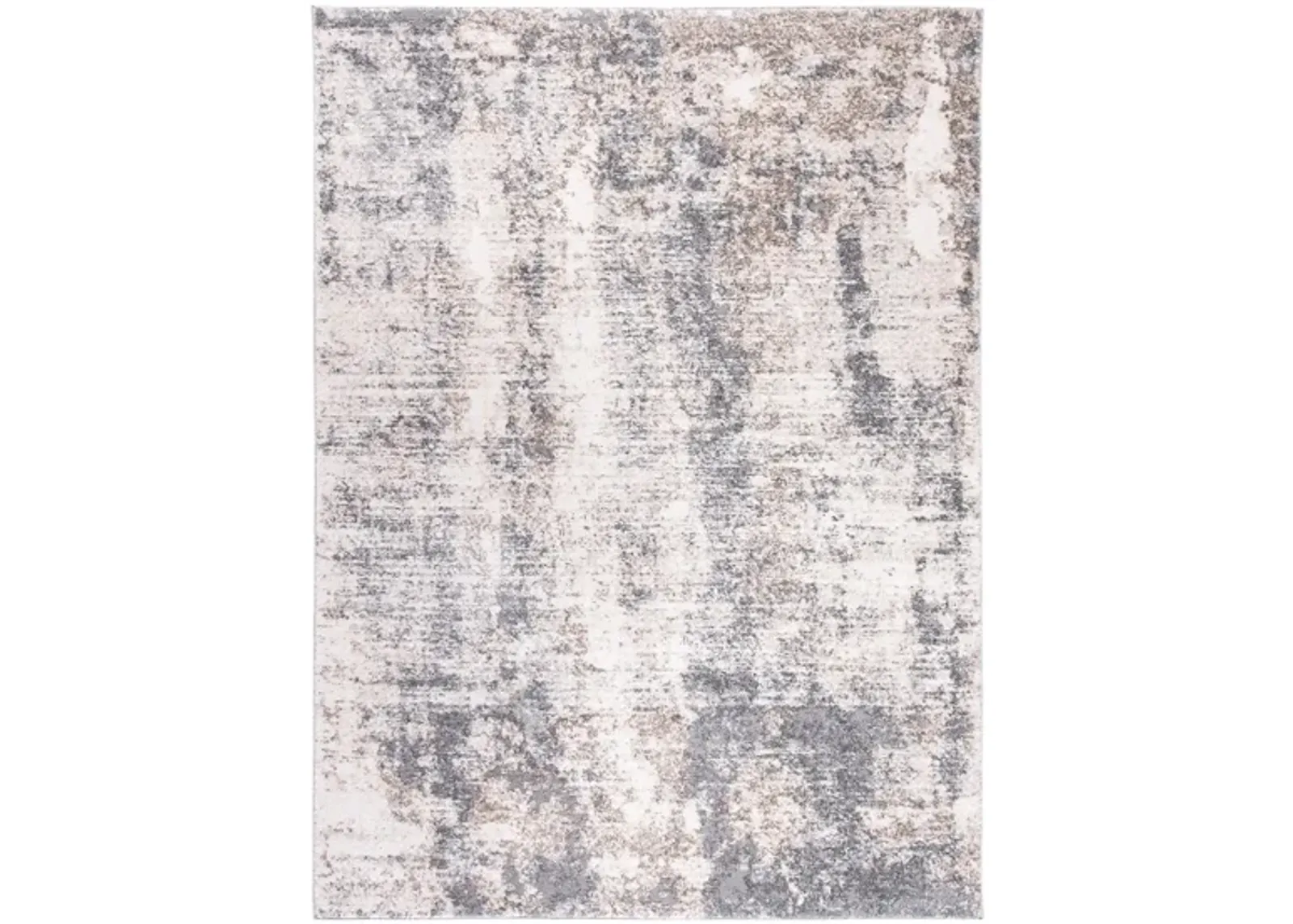 Doyle Area Rug in Ivory & Gray by Safavieh