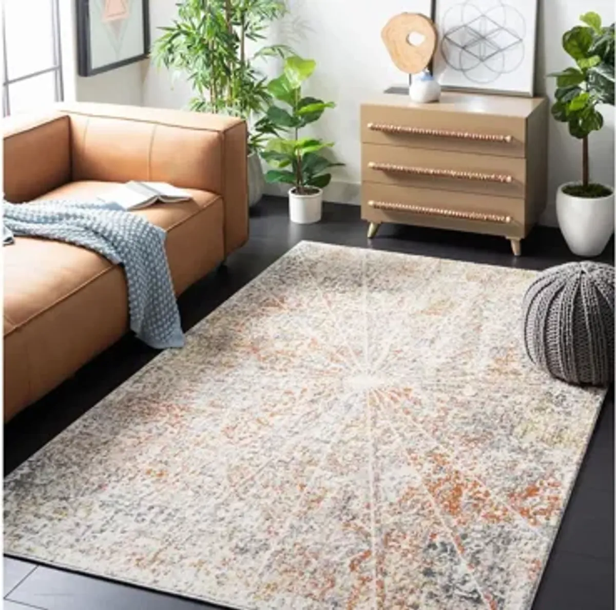 Brookvale Ivory & Gray Area Rug