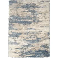 Baronial Area Rug in Light Blue Grey by Nourison