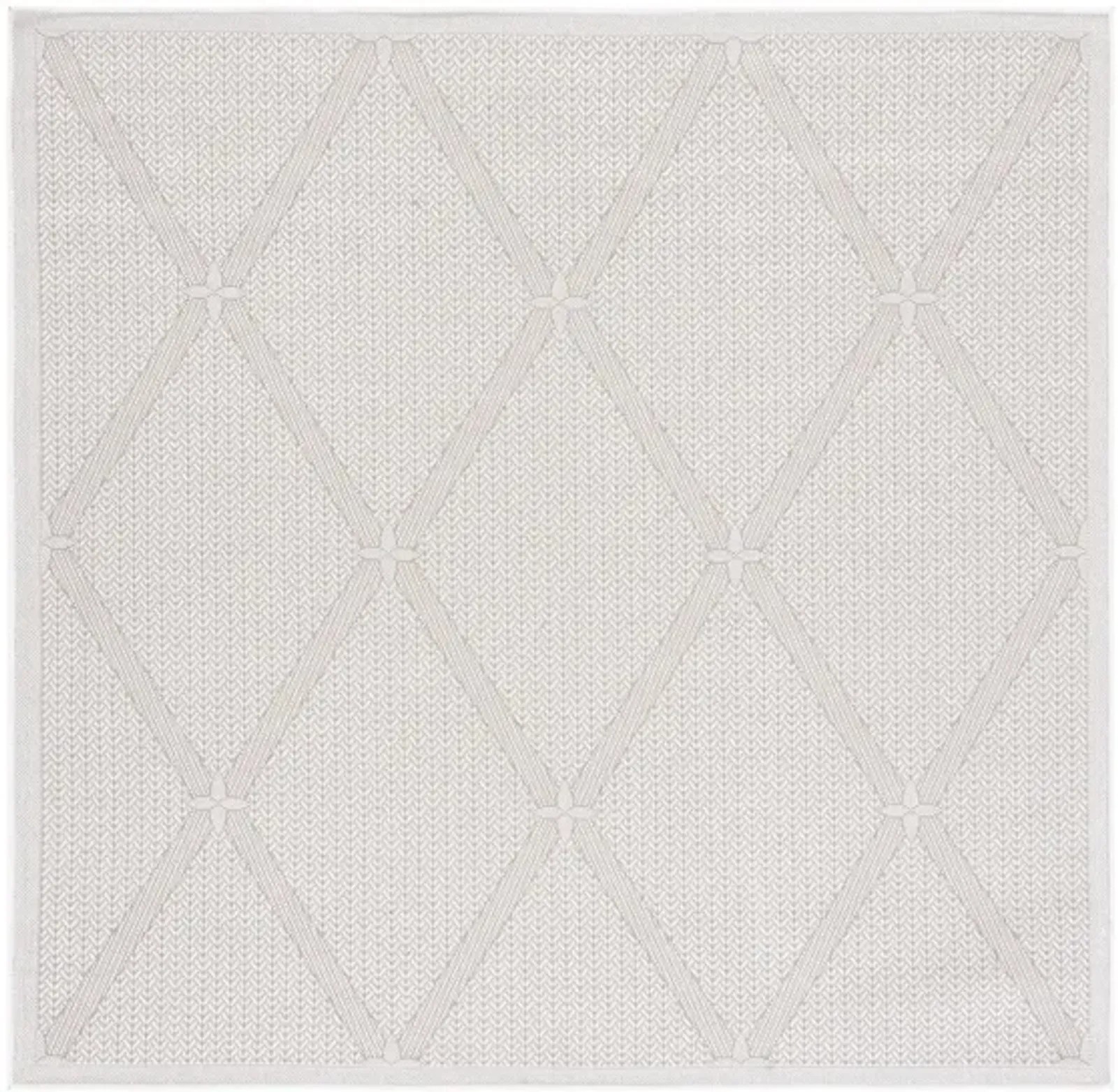 Bermuda Wide Diamond Indoor/Outdoor Square Area Rug