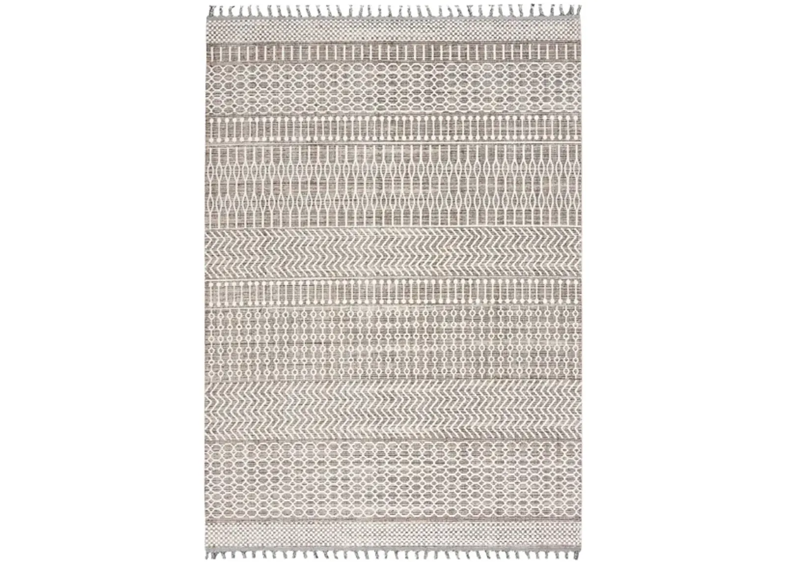 Arcila Area Rug in Mocha/Ivory by Nourison