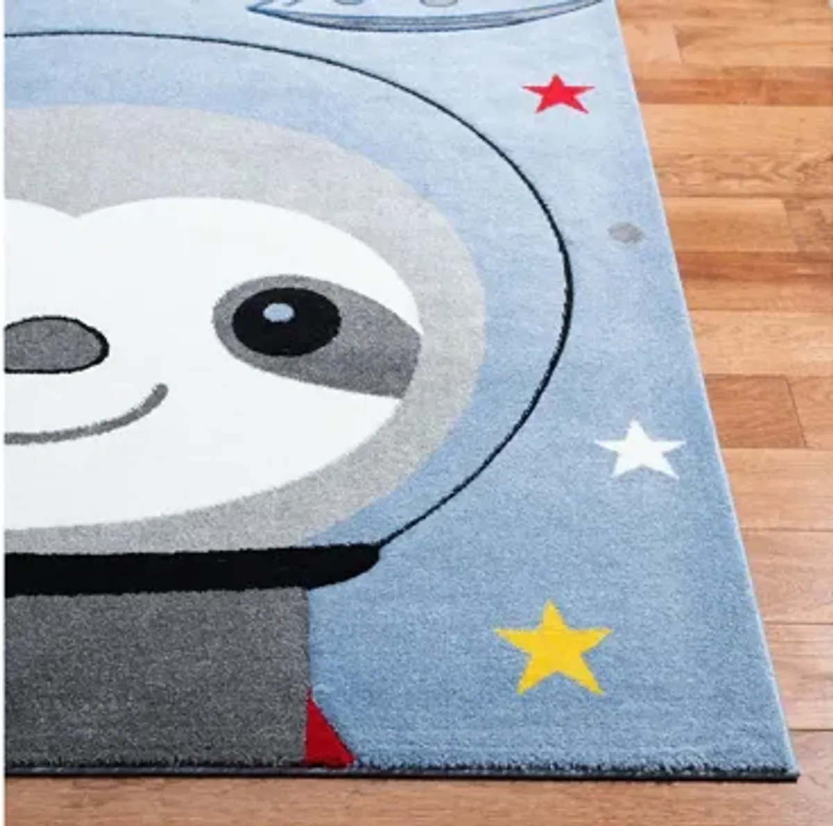 Carousel Sloth Kids Area Rug