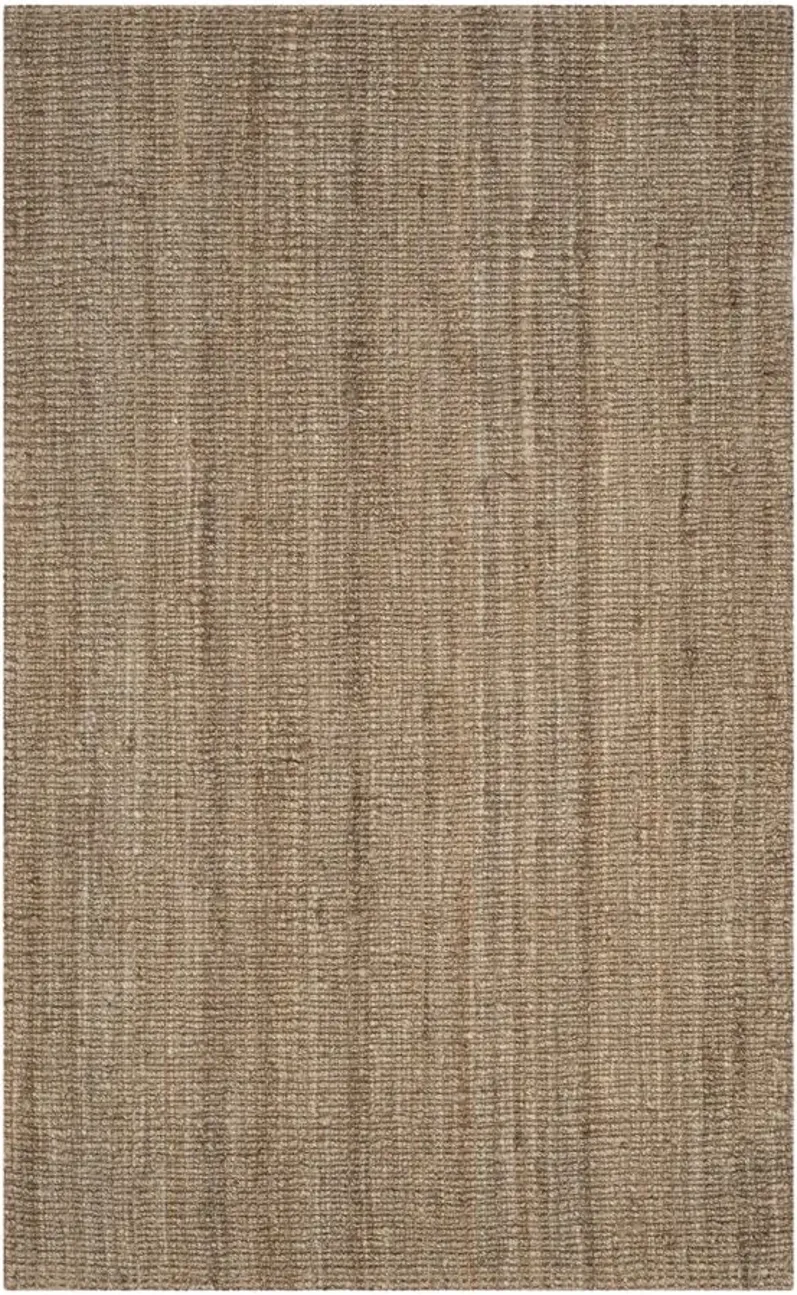 Natural Fiber Area Rug in Natural/Grey by Safavieh