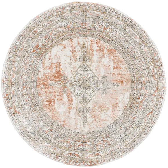 Shivan Area Rug in Rose / Gray by Safavieh