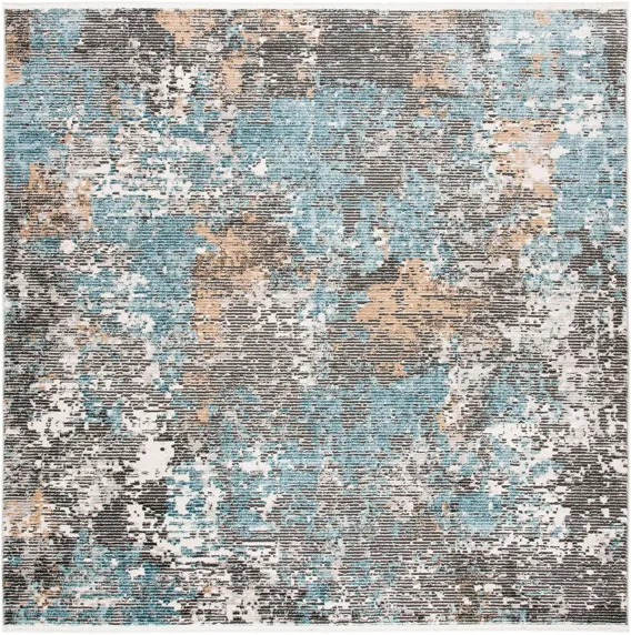 Shivan Area Rug in Gray / Blue by Safavieh