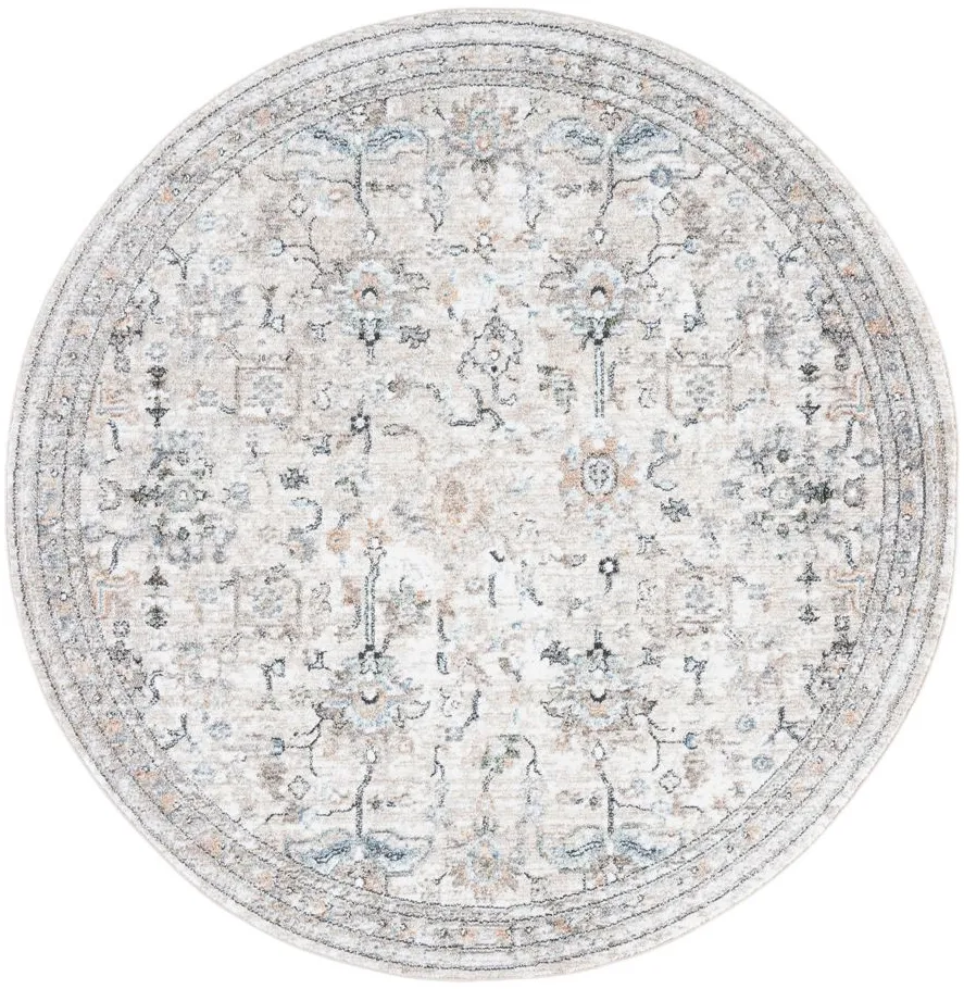 Jasmine Area Rug in Gray & Blue by Safavieh