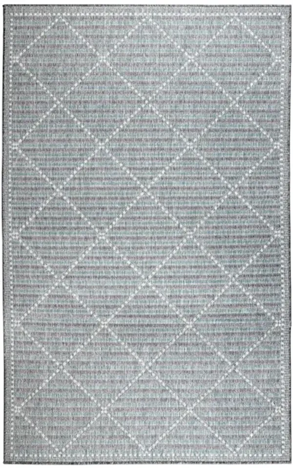 Liora Manne Malibu Checker Diamond Indoor/Outdoor Area Rug