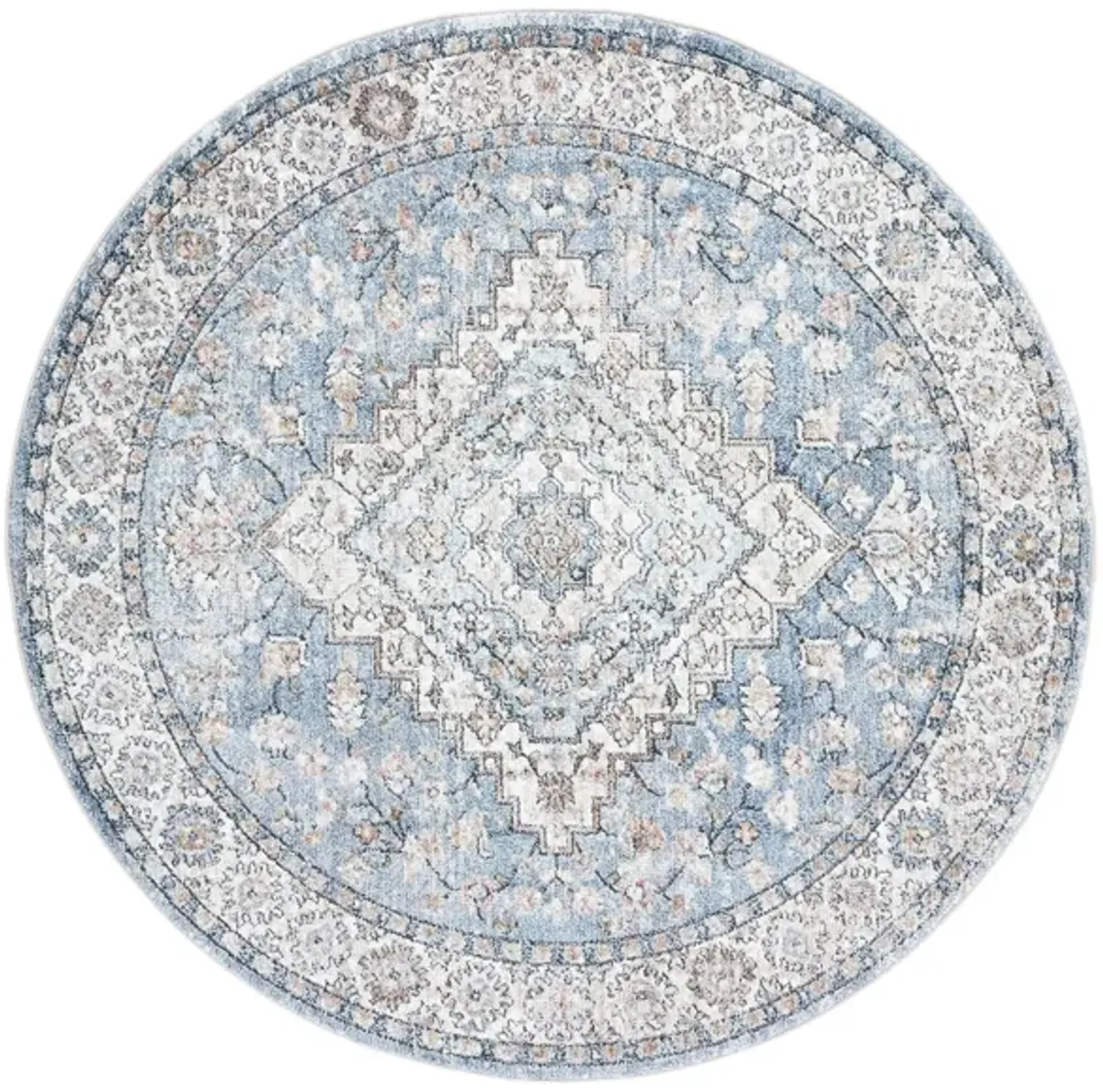 Jasmine Area Rug in Blue & Gray by Safavieh