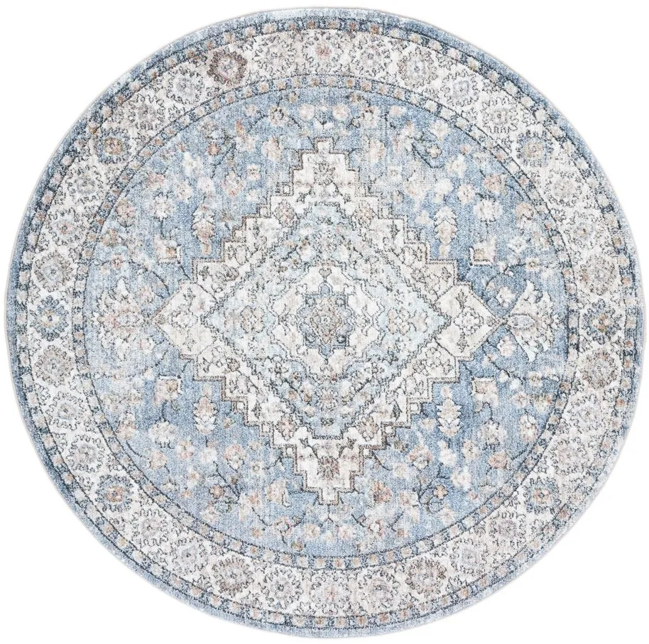 Jasmine Area Rug in Blue & Gray by Safavieh