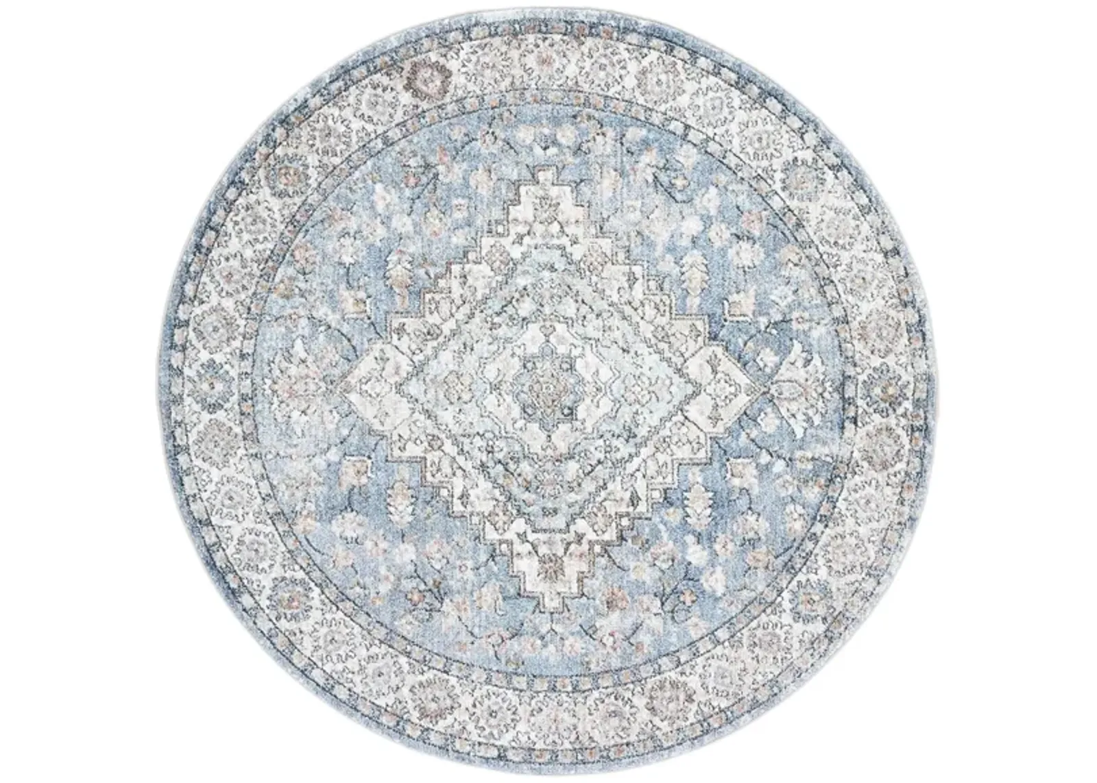 Jasmine Area Rug in Blue & Gray by Safavieh