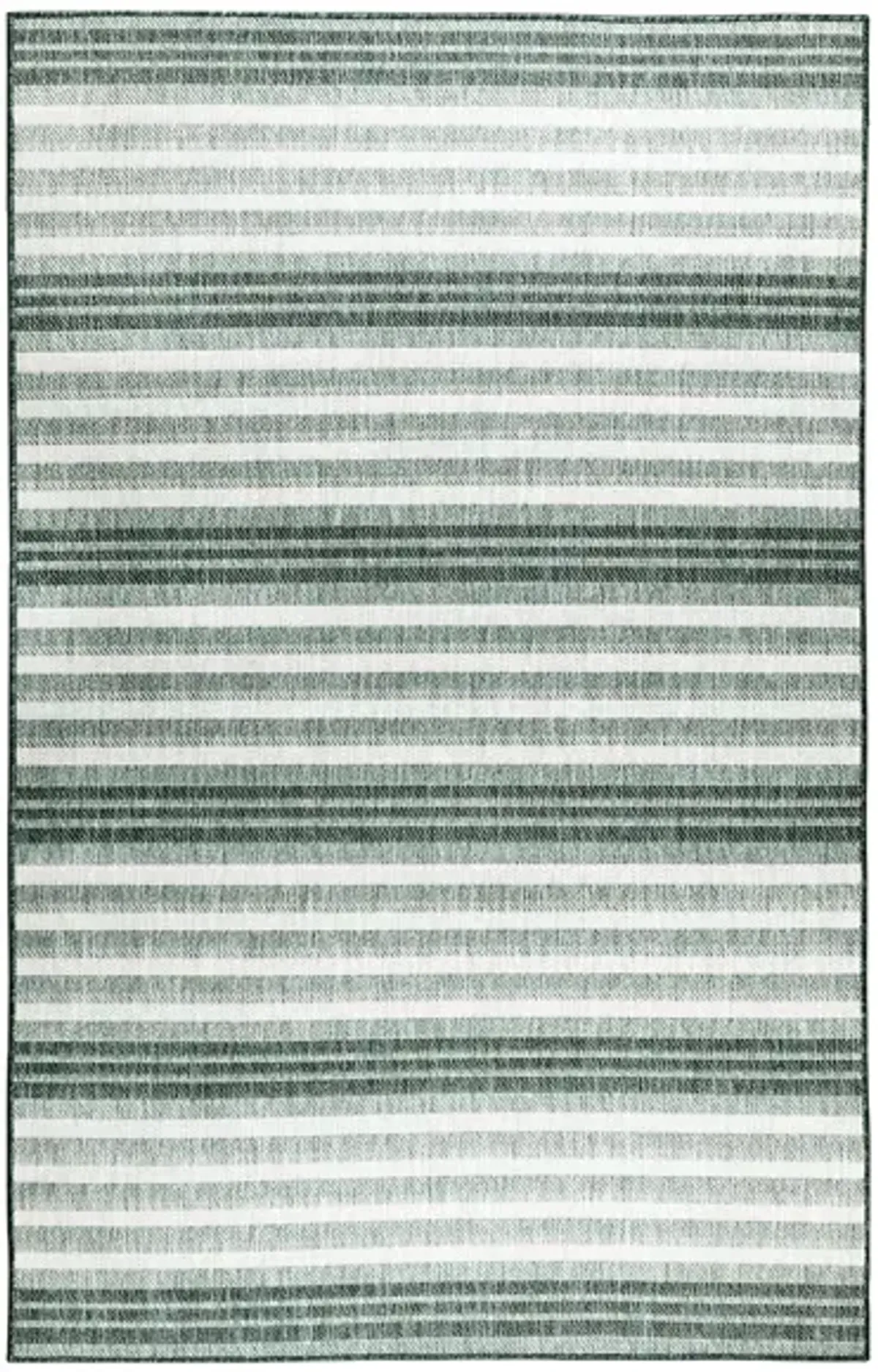 Liora Manne Malibu Faded Stripe Indoor/Outdoor Area Rug in Green by Trans-Ocean Import Co Inc