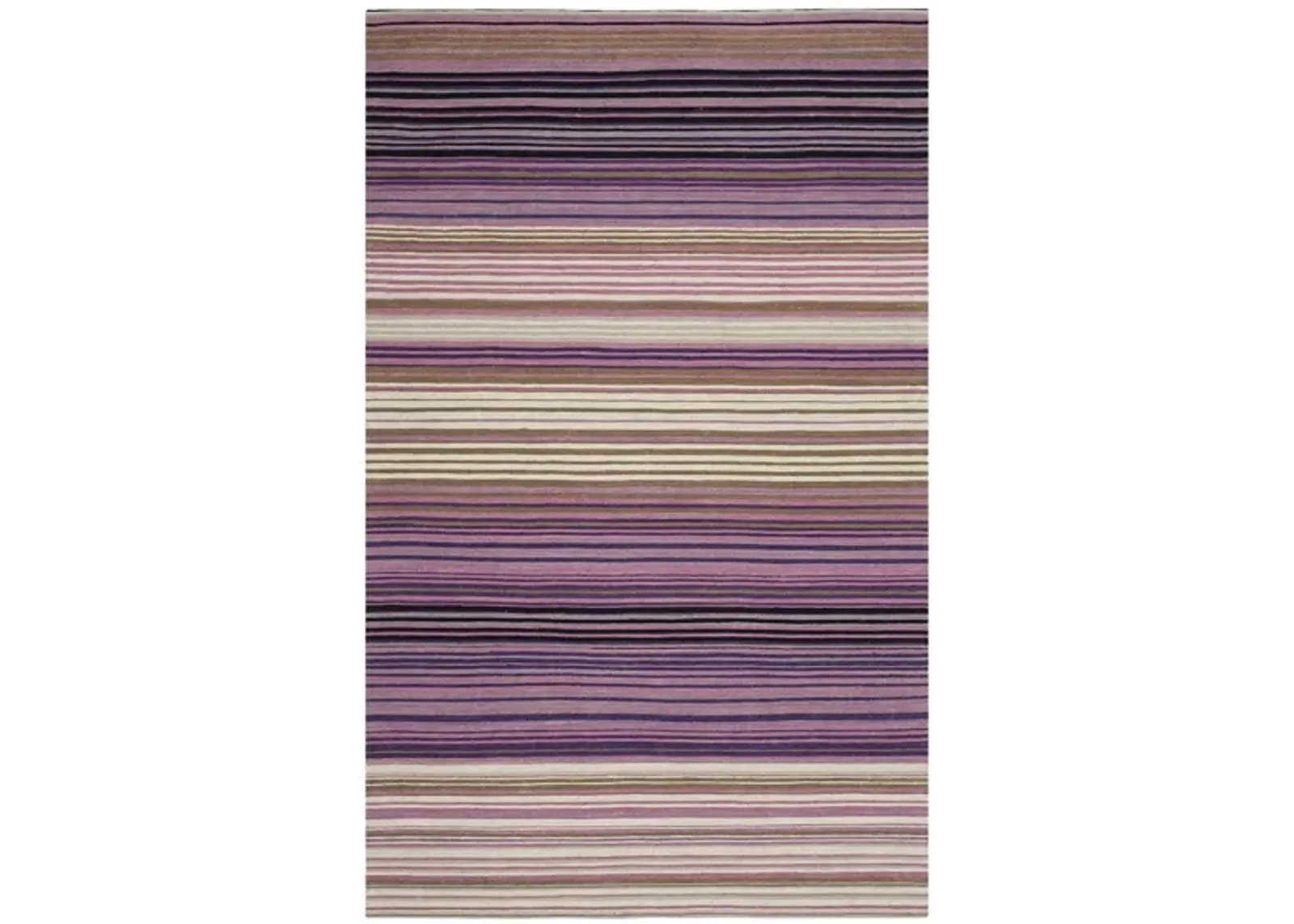 Marbella I Area Rug in White/Lilac by Safavieh