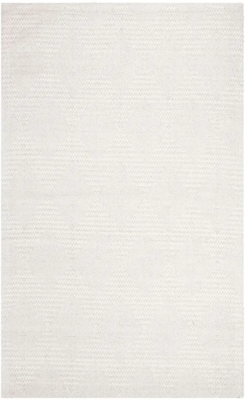 Marbella II Area Rug in Silver/Ivory by Safavieh