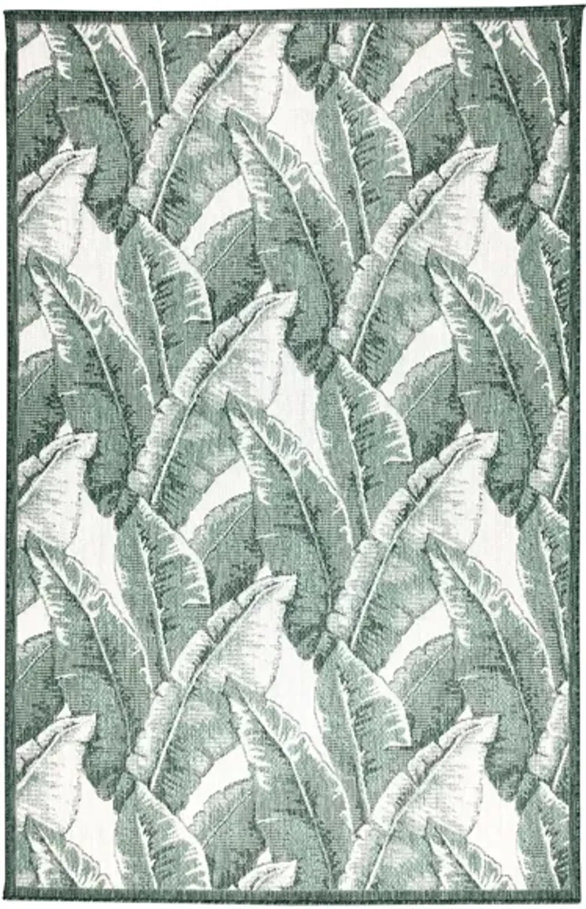 Liora Manne Malibu Fronds Indoor/Outdoor Area Rug in Green by Trans-Ocean Import Co Inc