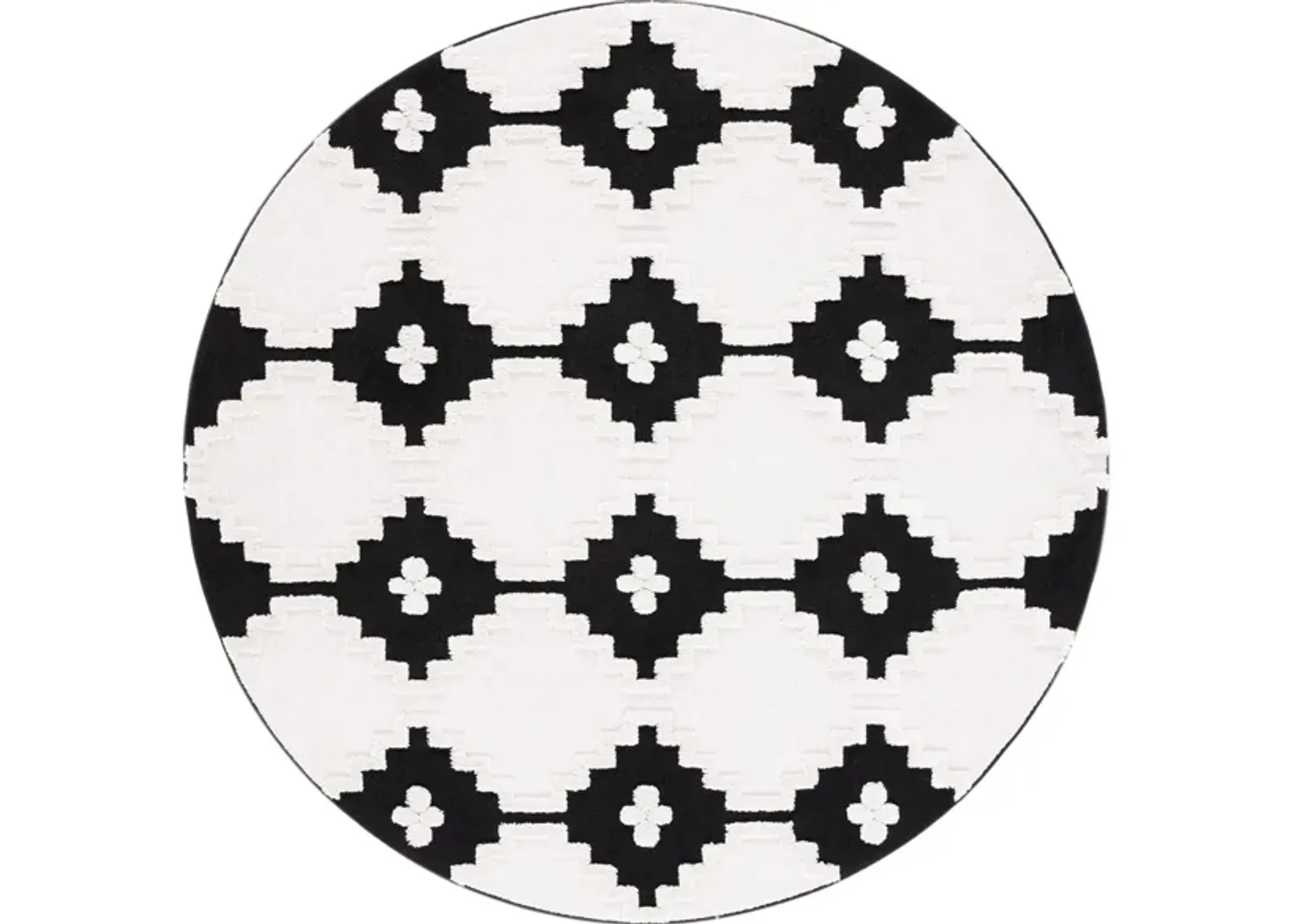 Marrakesh Area Rug in Black by Safavieh