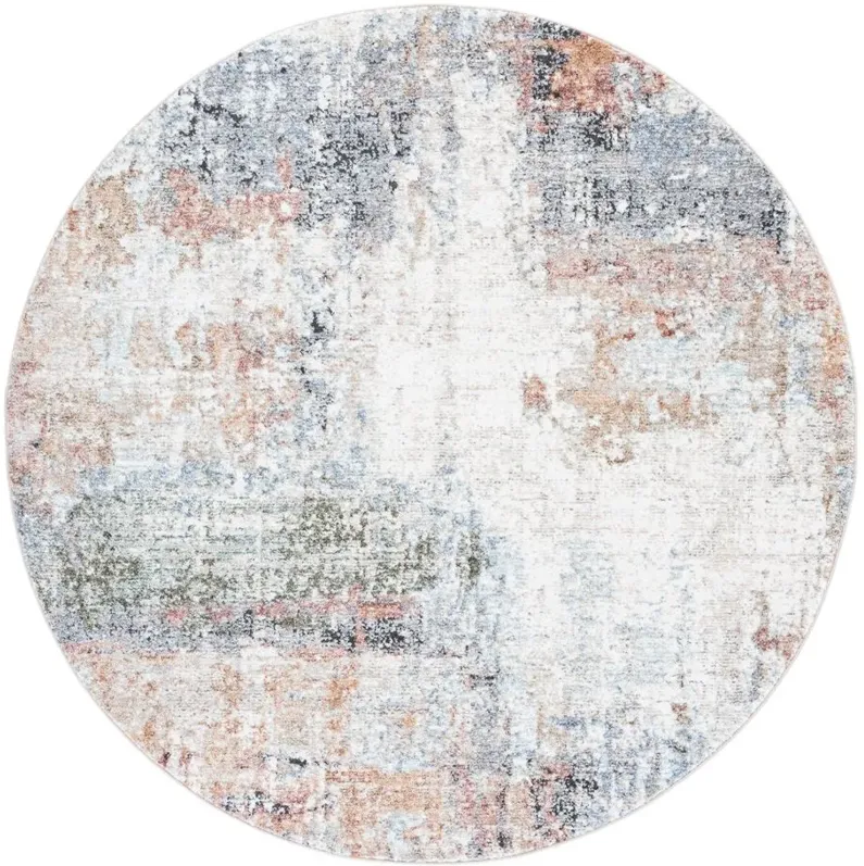 Jasmine Area Rug in Ivory & Blue by Safavieh