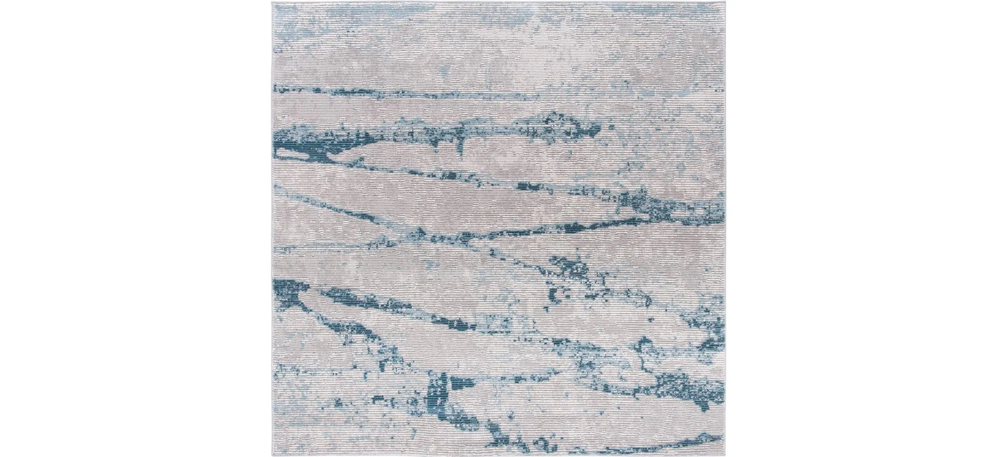 Penderson Square Area Rug in Light Gray; Blue by Safavieh