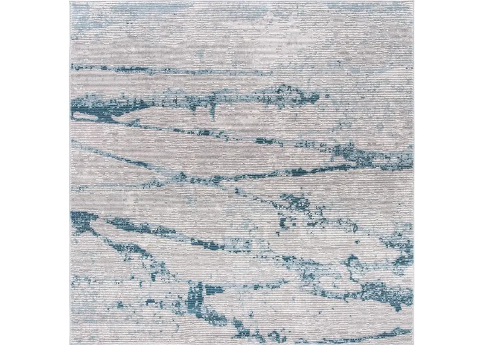 Penderson Square Area Rug in Light Gray; Blue by Safavieh