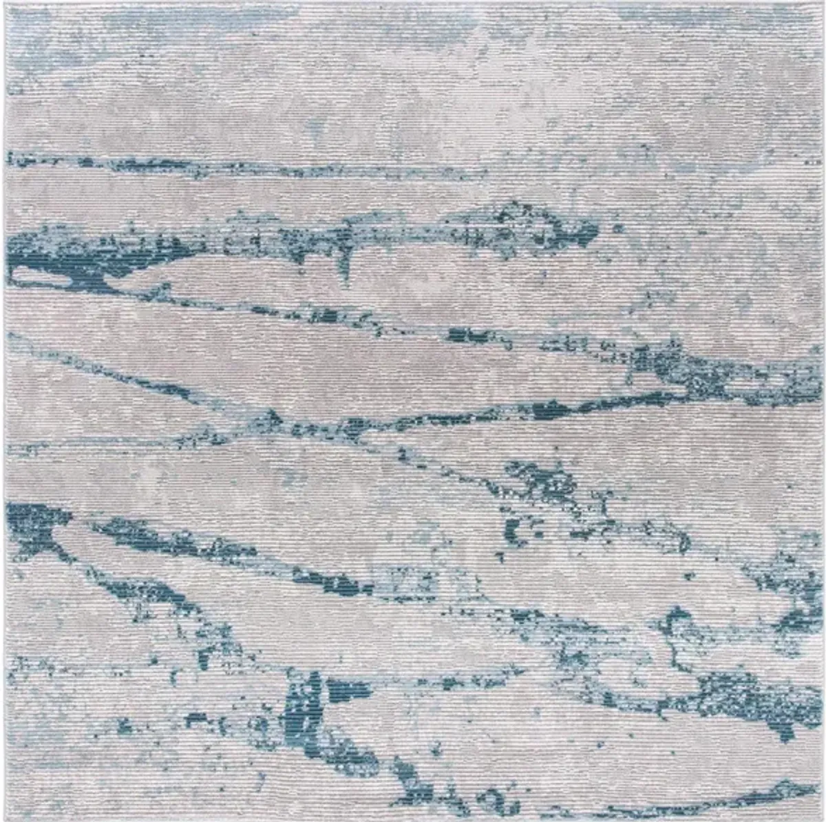 Penderson Square Area Rug in Light Gray; Blue by Safavieh