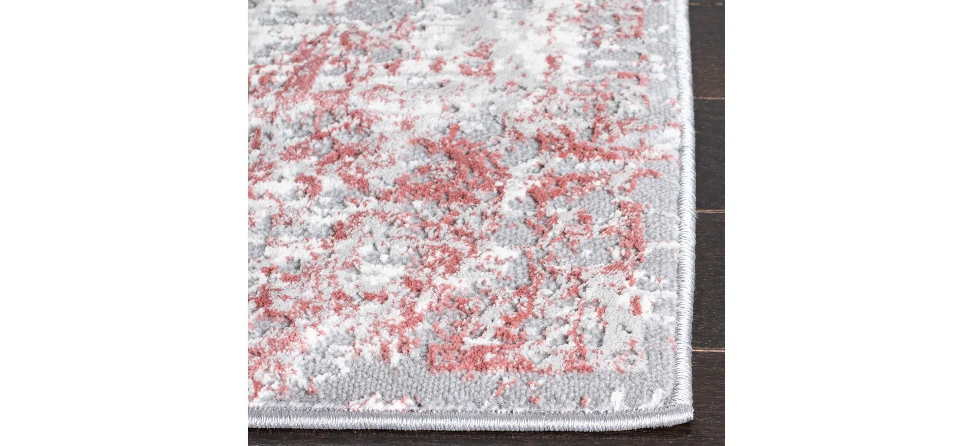 Thompson Area Rug in Gray; Pink by Safavieh