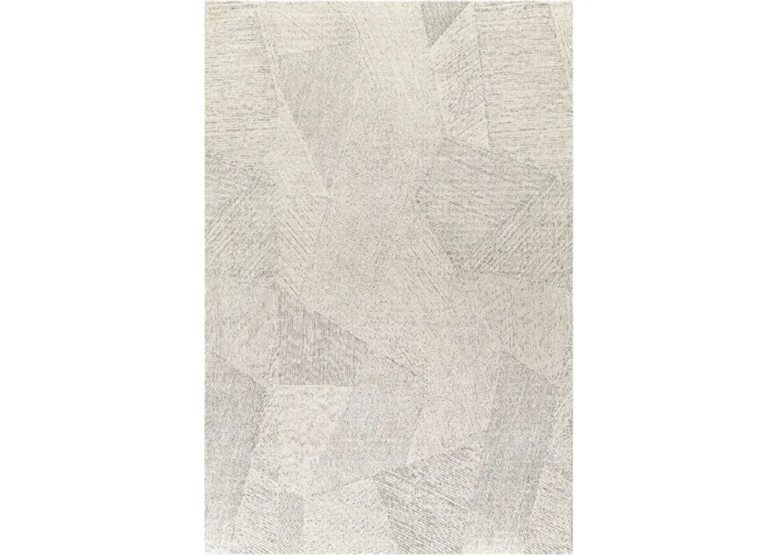 Gavic Rug in Cream, Beige, Light Gray, Taupe, Charcoal by Surya