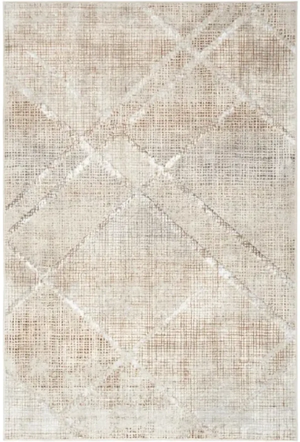 Livy Area Rug in Gray, Mocha by Nourison