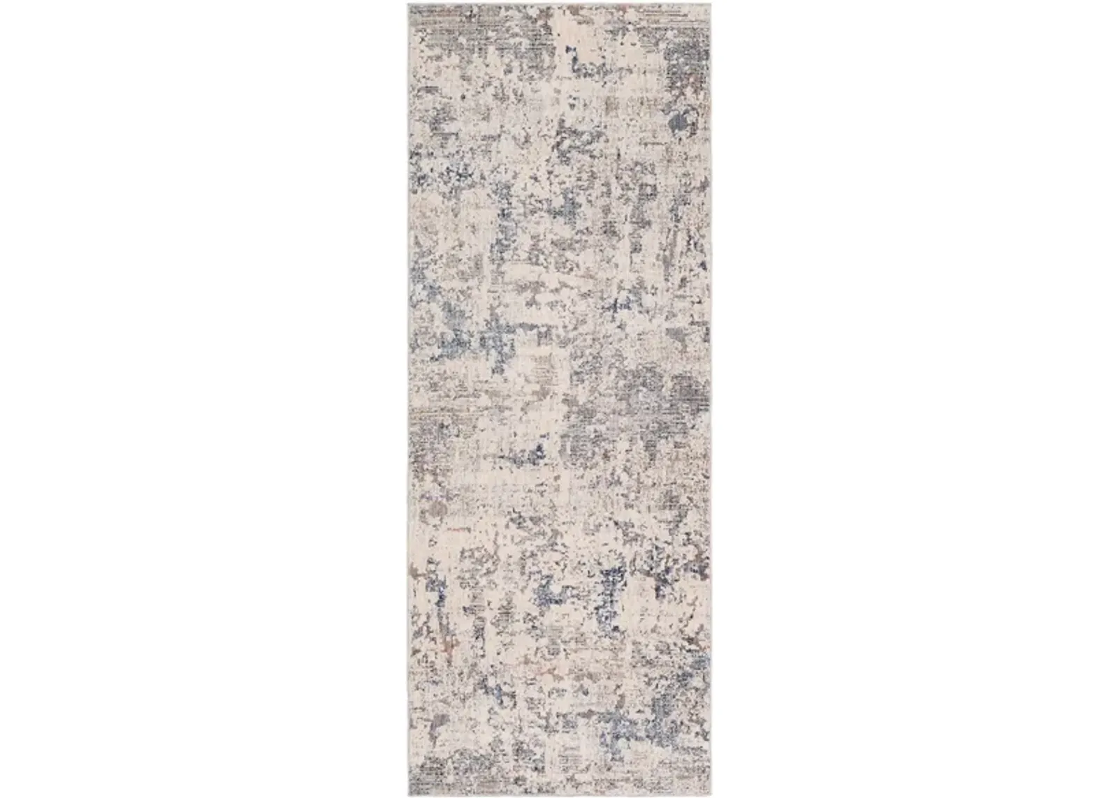 Palatial Labradorite Rug in Navy, Denim, Pale Blue, Camel, Taupe, Cream, White, Blush by Surya