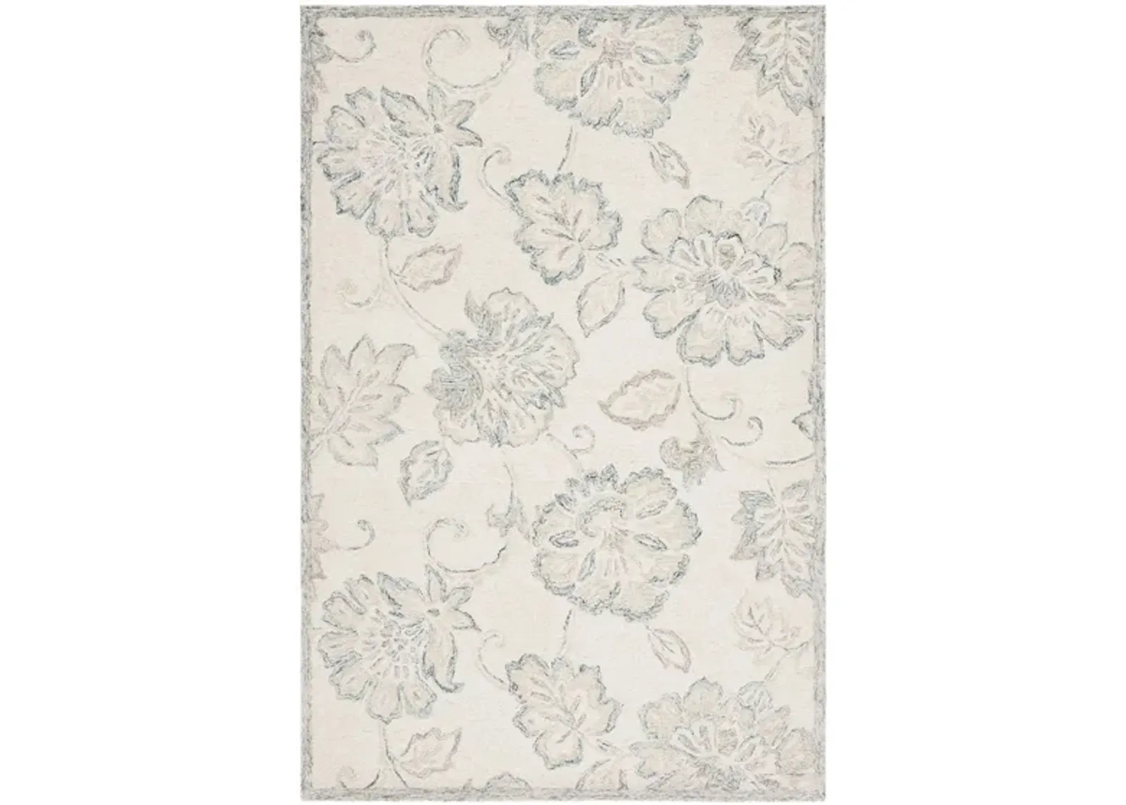 Degurechaff Area Rug in Ivory & Blue by Safavieh