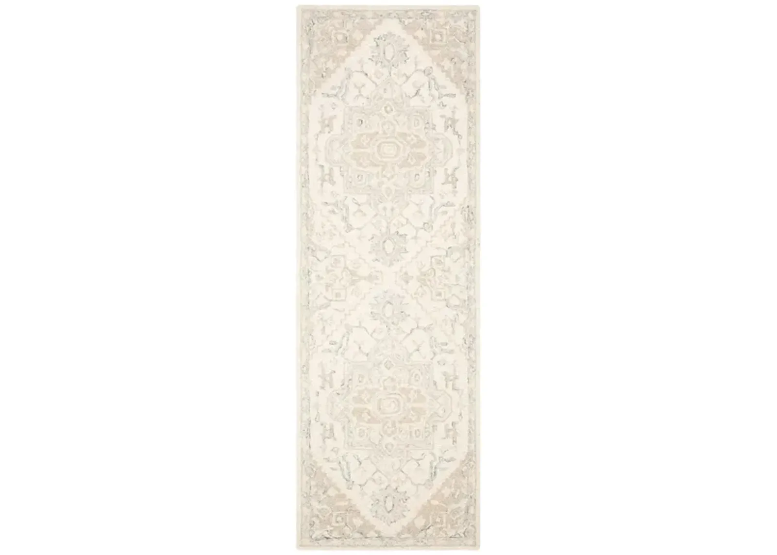 McGrath Runner Rug in Ivory & Beige by Safavieh