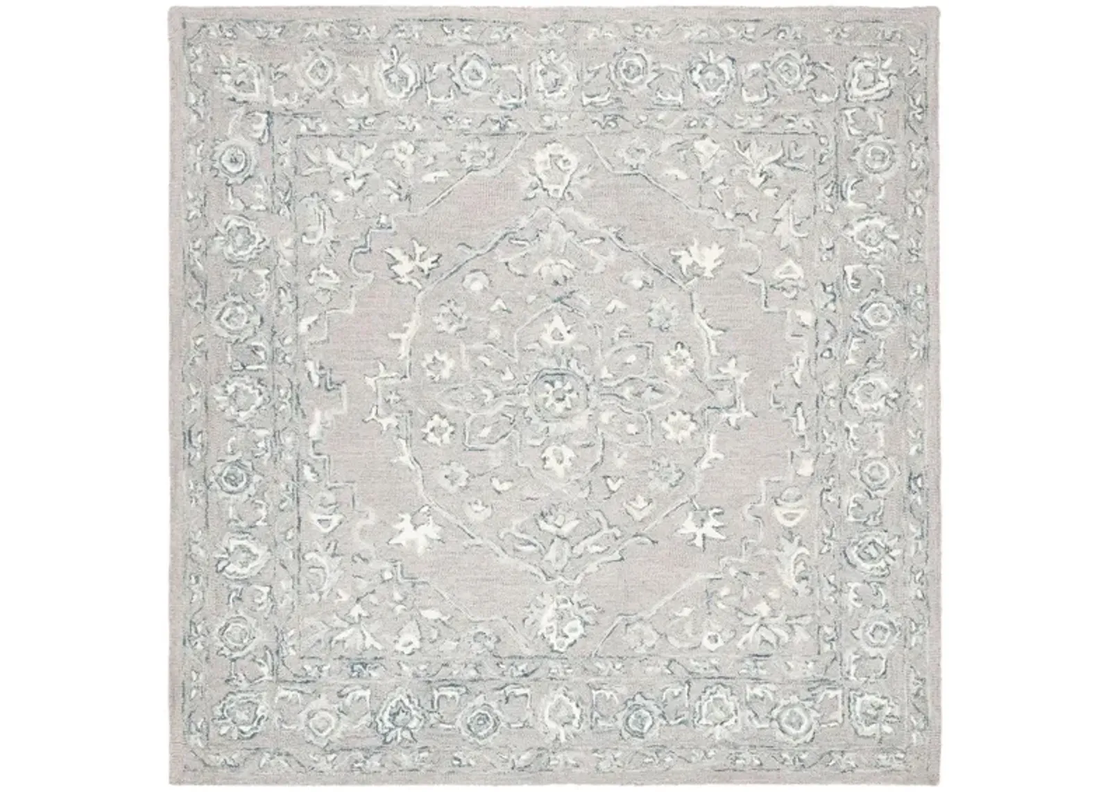 Far Out Area Rug in Light Gray & Cream by Safavieh