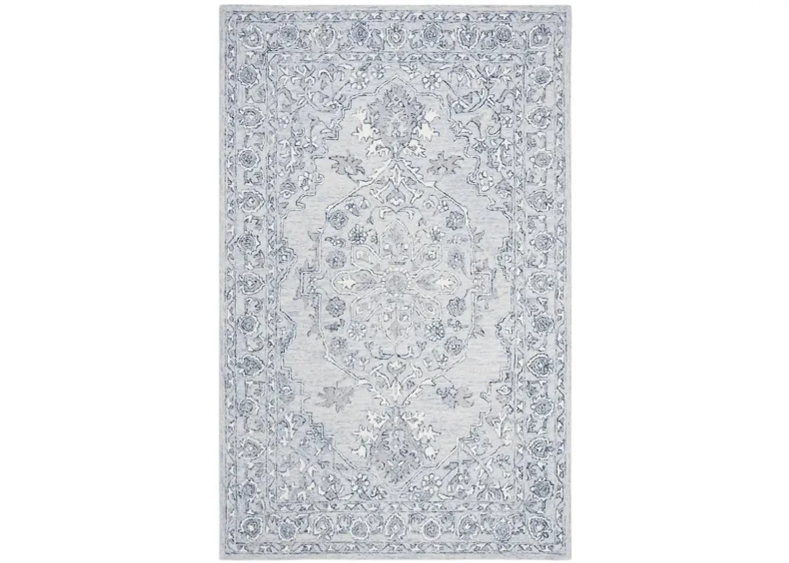 Kilimanjaro Area Rug in Light Blue & Ivory by Safavieh