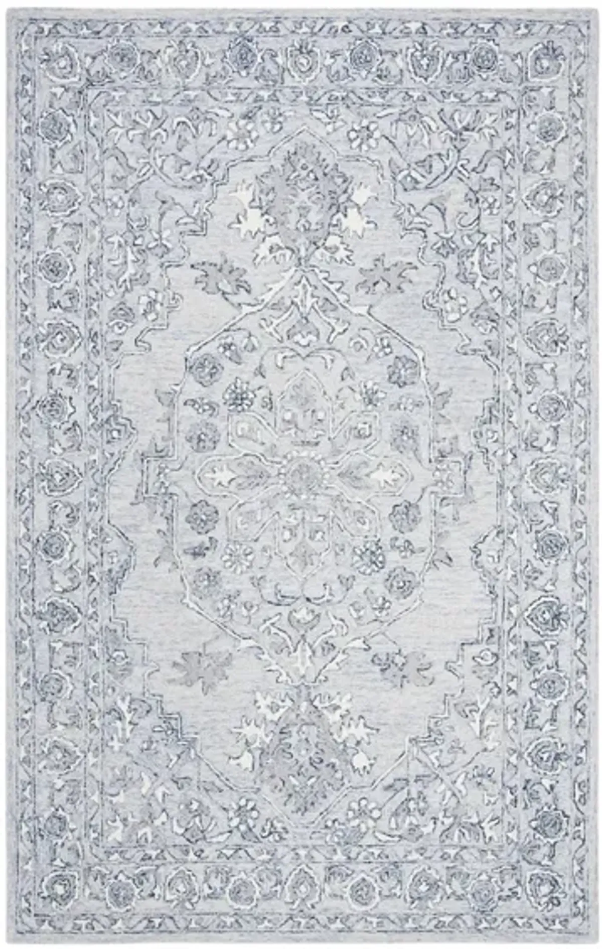 Kilimanjaro Area Rug in Light Blue & Ivory by Safavieh