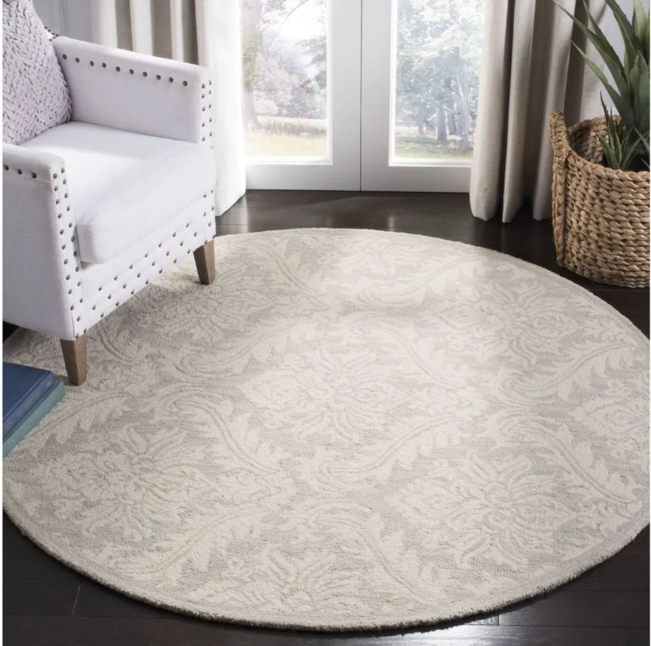 Jorge Area Rug in Silver by Safavieh