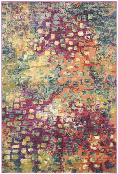 Monaco Area Rug in Pink/Multi by Safavieh