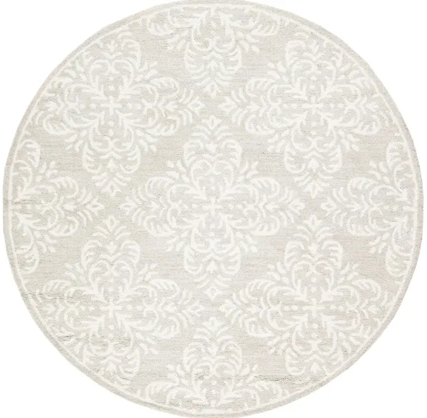 Fred Area Rug in Silver & Cream by Safavieh