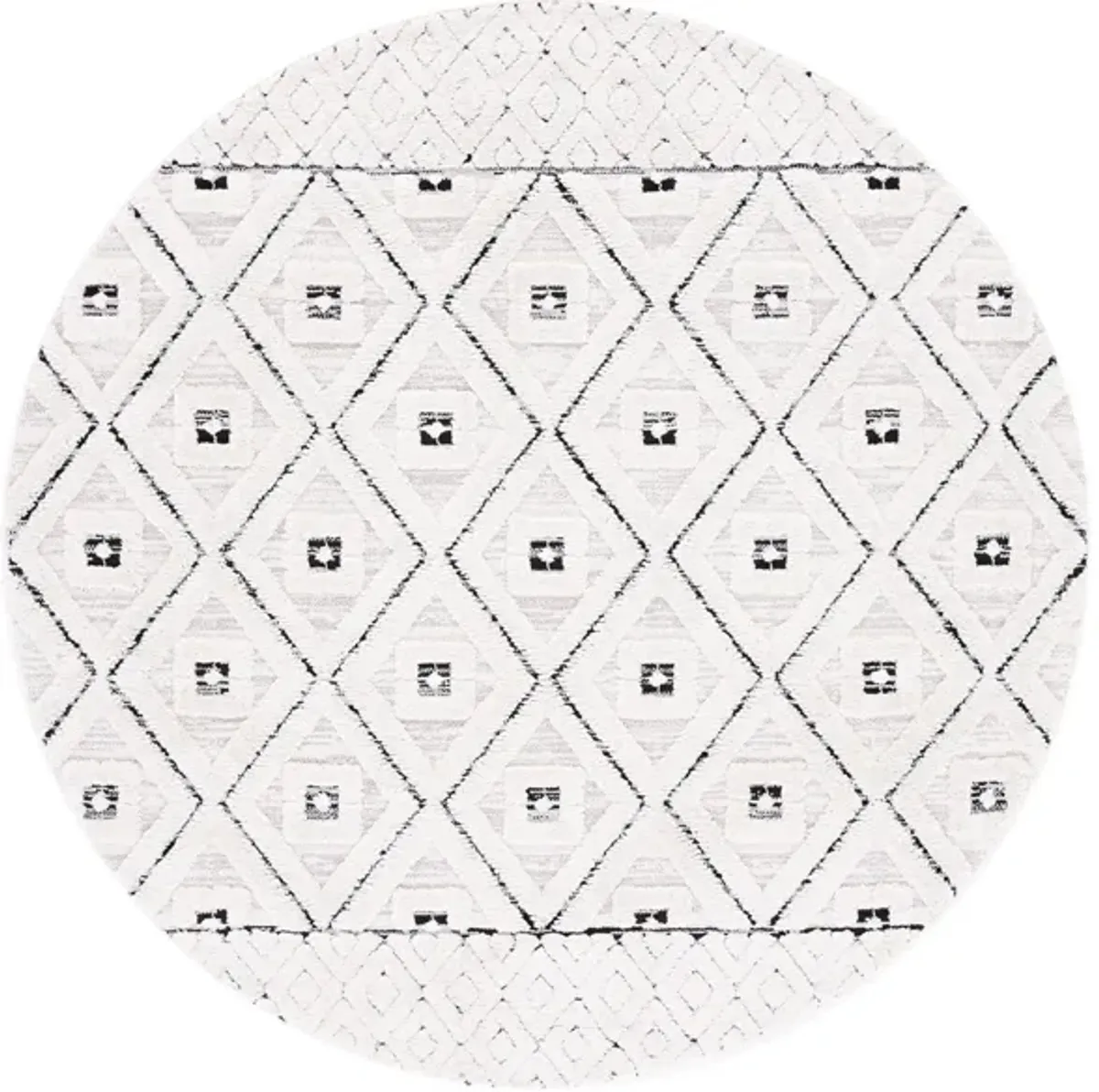 Marrakesh Area Rug in Gray / Ivory by Safavieh