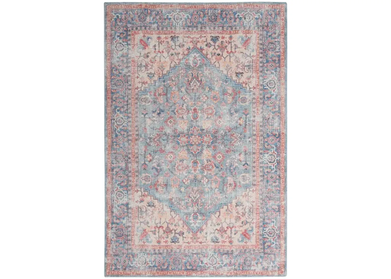 Nicole Curtis Albuquerque Area Rug in Blue/Multi by Nourison