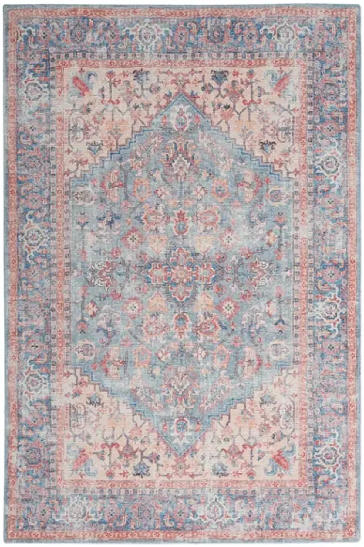 Nicole Curtis Albuquerque Area Rug in Blue/Multi by Nourison