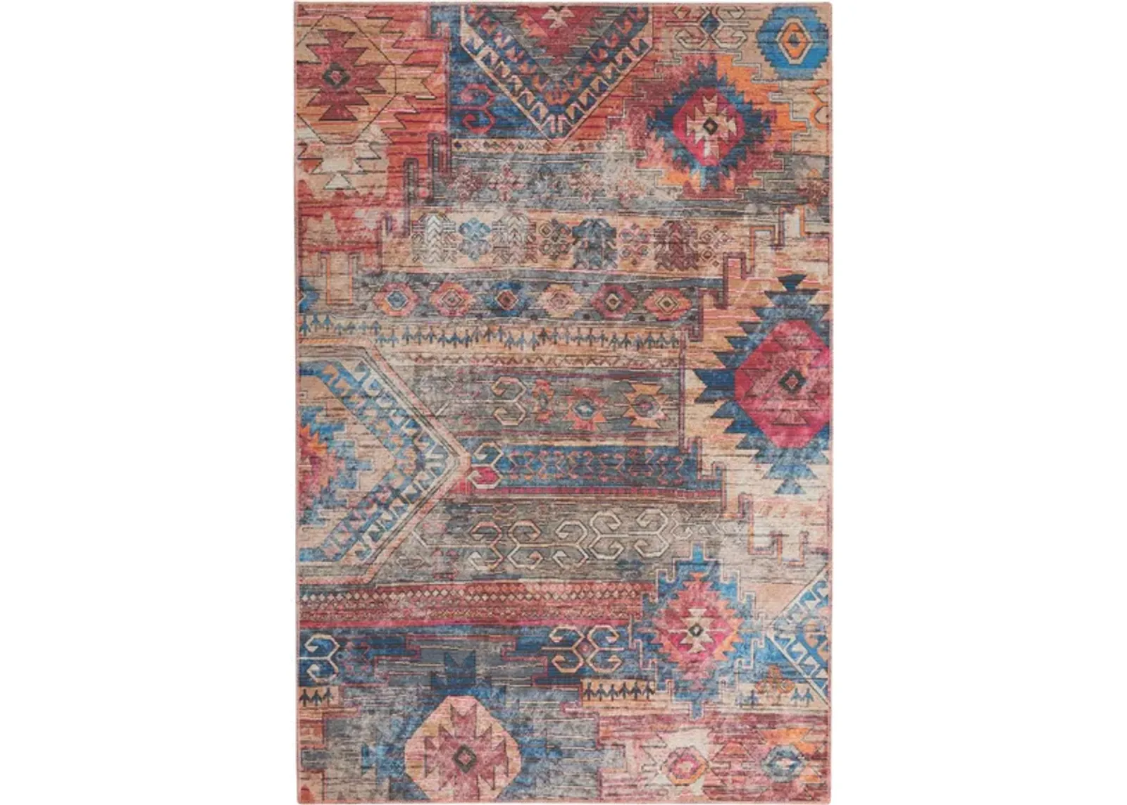 Nicole Curtis Alamos Area Rug in Multi by Nourison