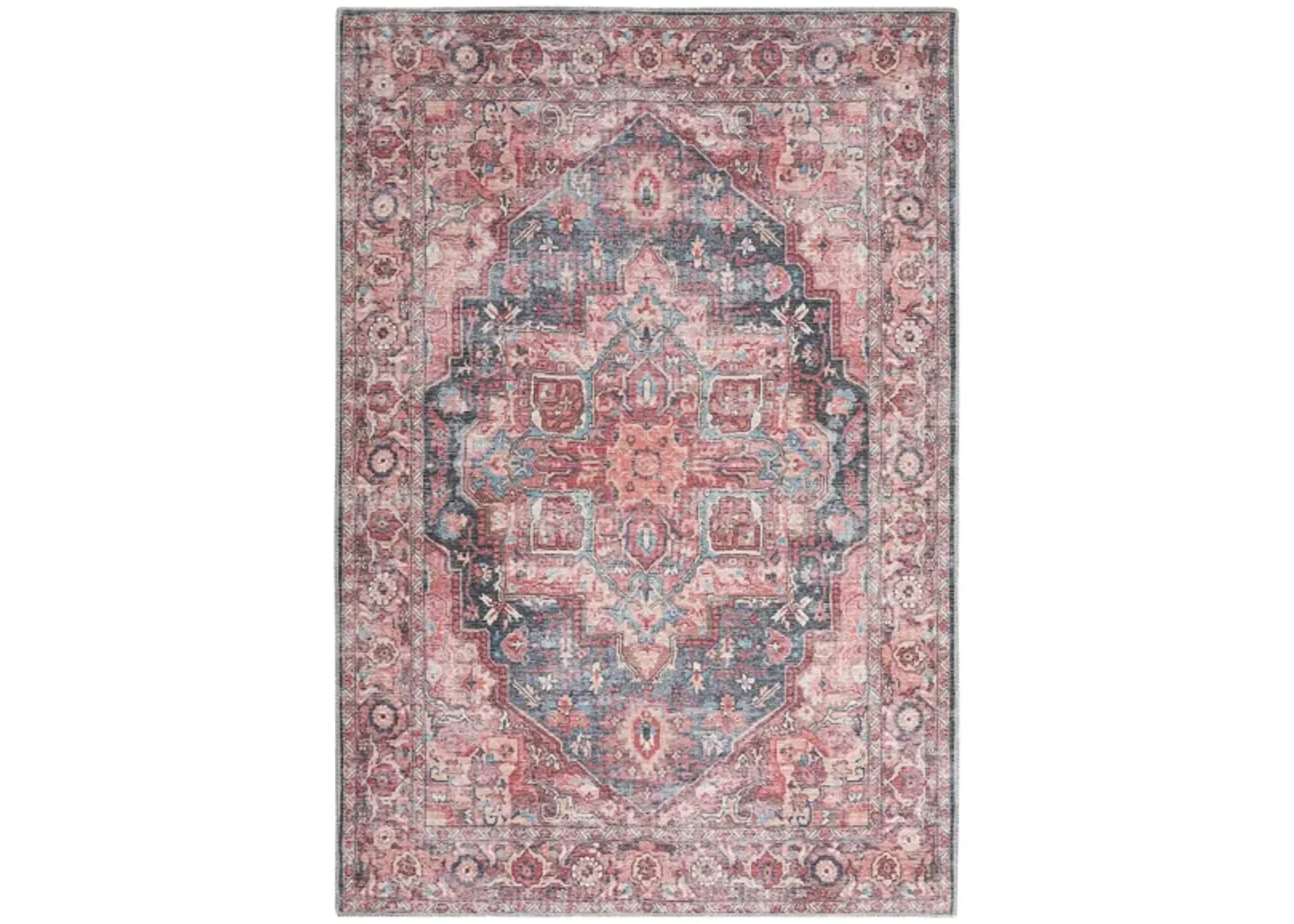 Nicole Curtis Stopher Area Rug in Multi by Nourison