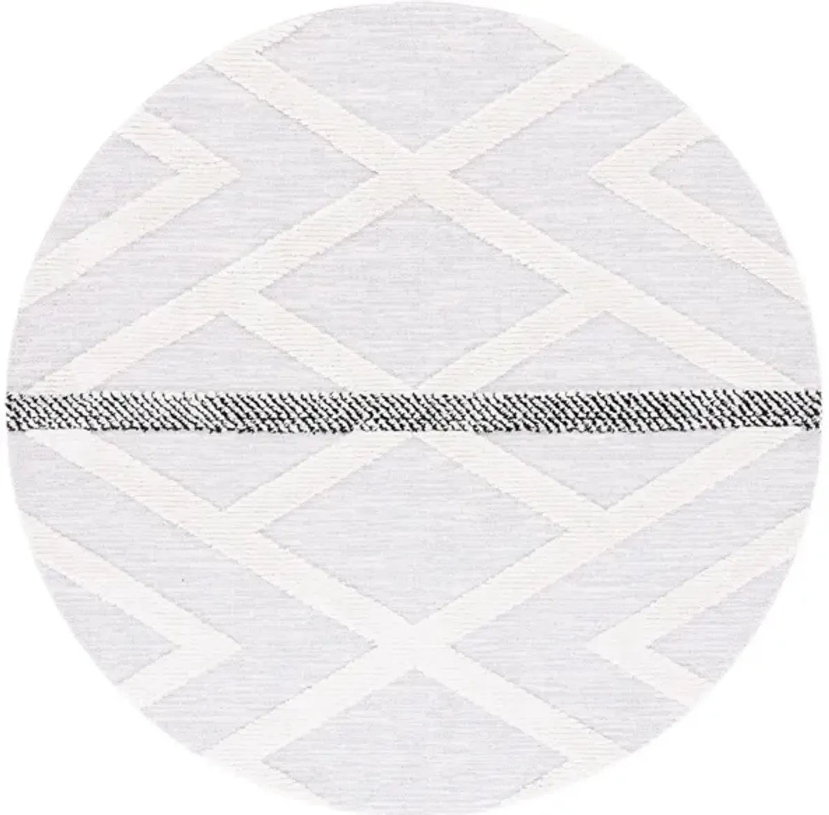 Marrakesh Area Rug in Gray / Ivory by Safavieh