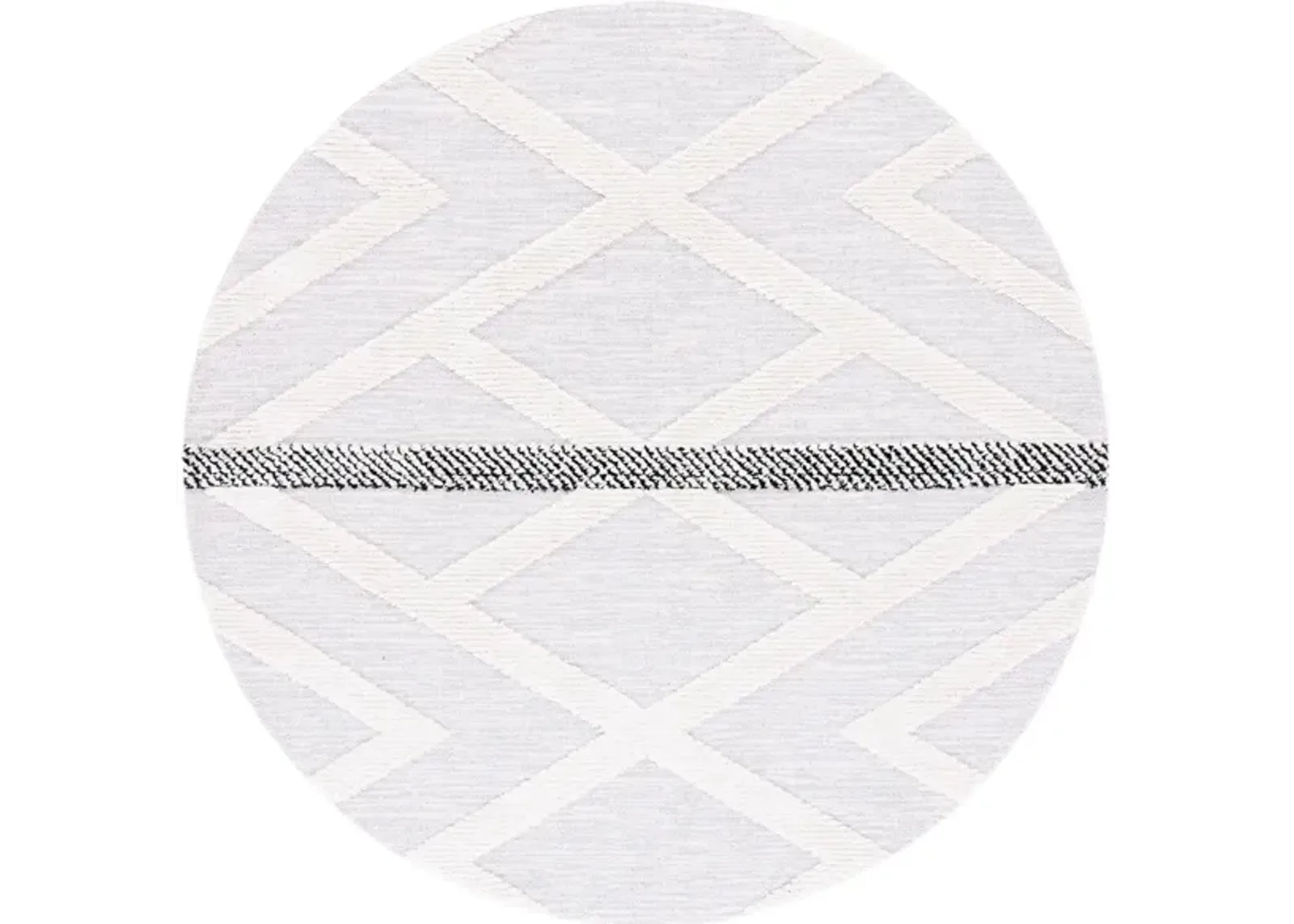 Marrakesh Area Rug in Gray / Ivory by Safavieh