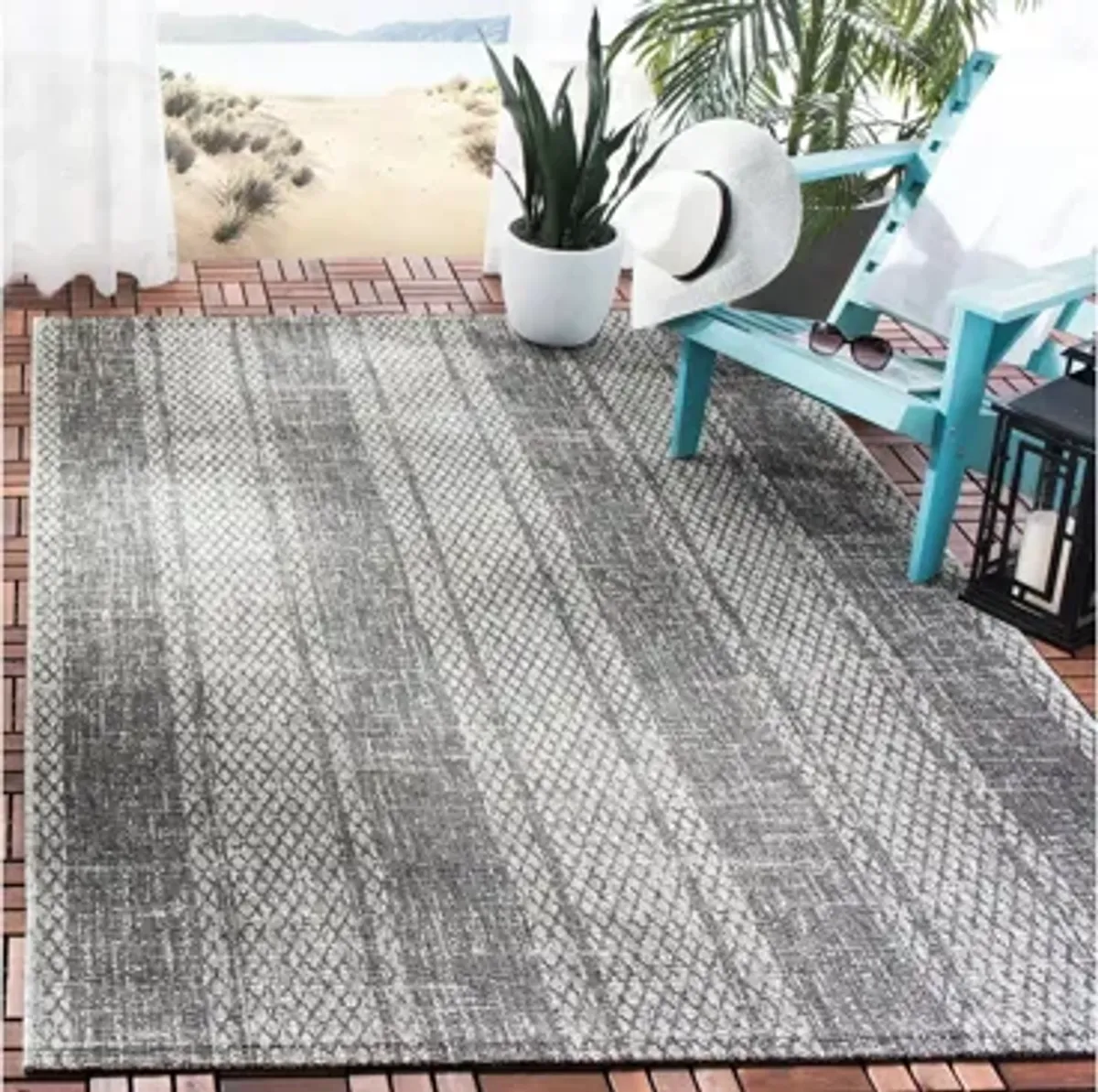 Courtyard Weave Indoor/Outdoor Area Rug