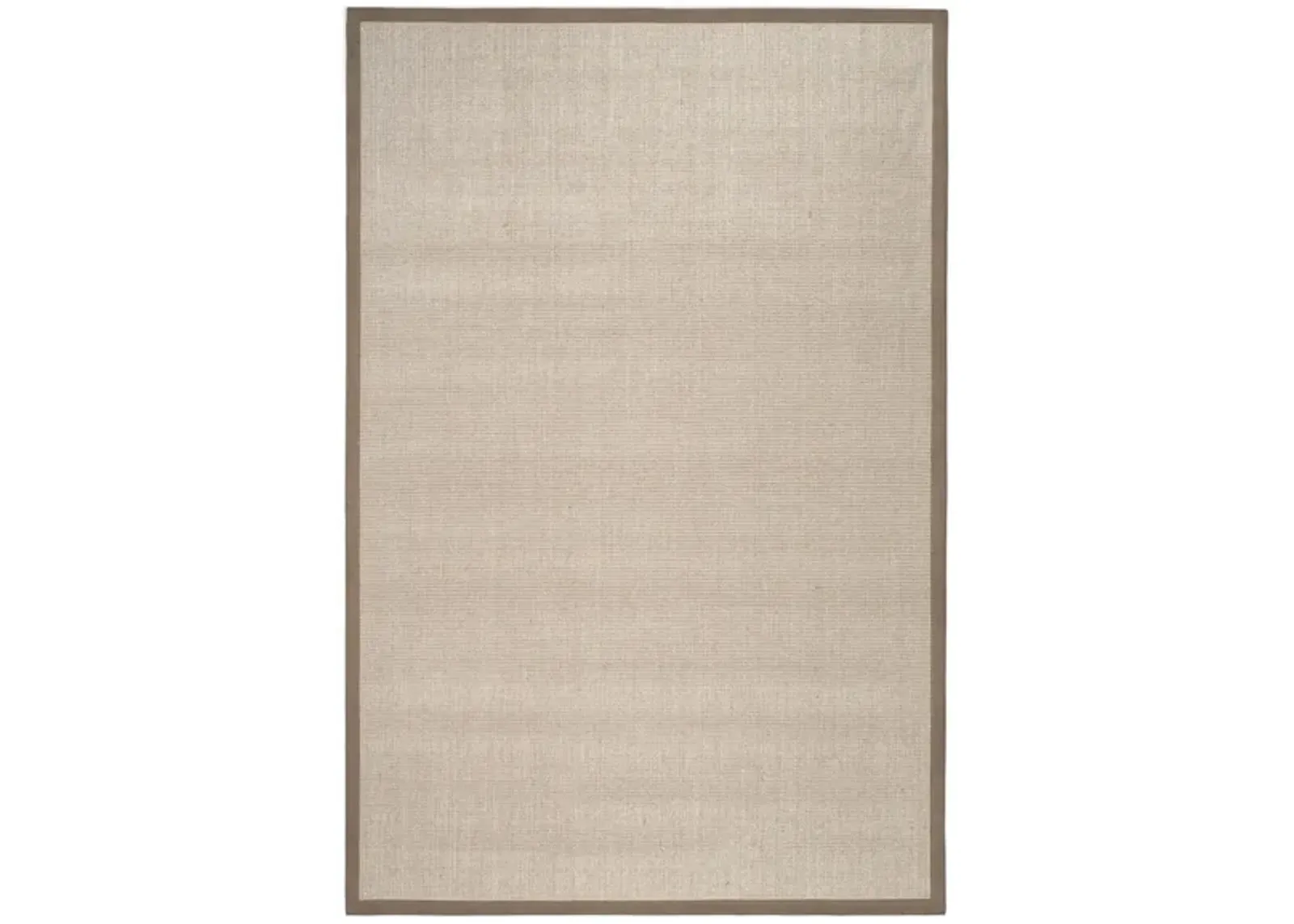 Natural Fiber Area Rug in Taupe/LightBrown by Safavieh